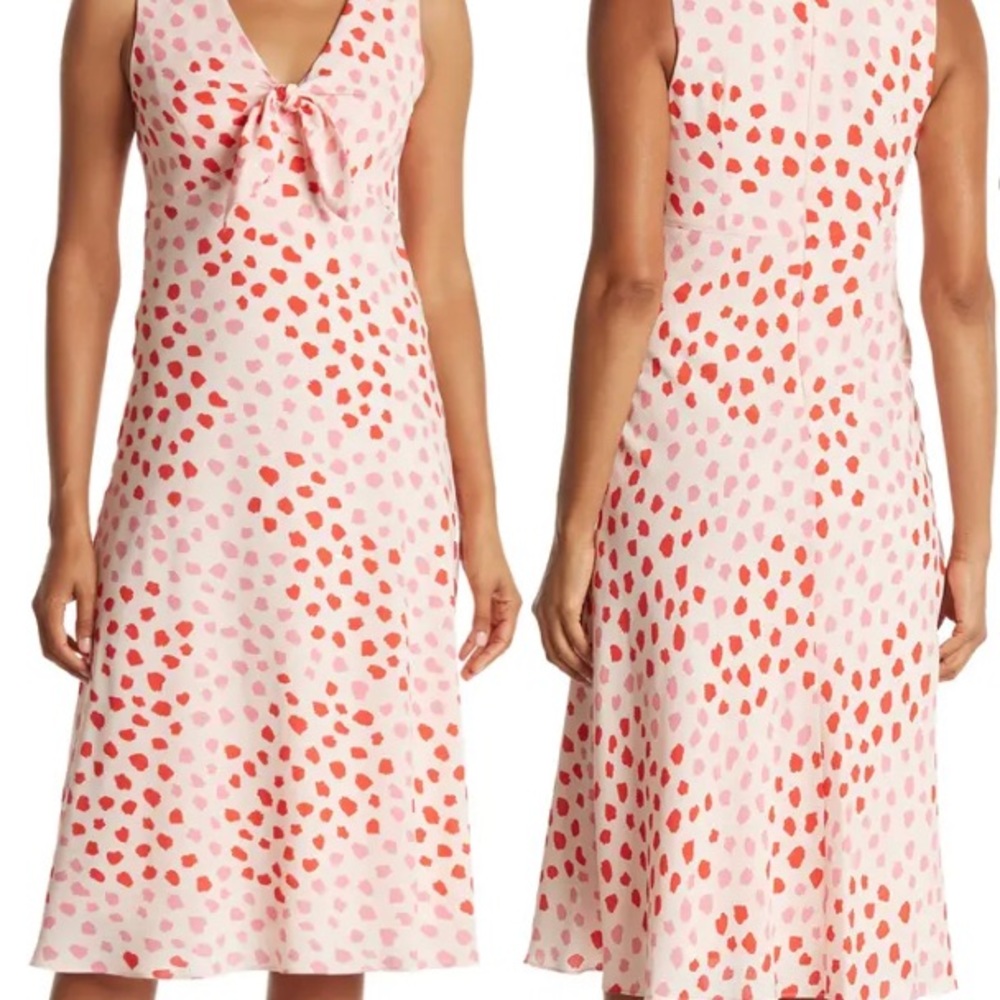 NWT BCBGeneration Pink Animal Print Dress Sz 12